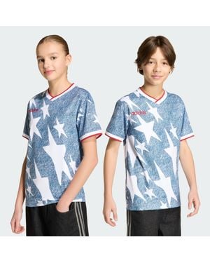 adidas Kids' Denim Graphic Jersey Kids - Blue