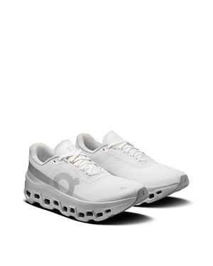On Shoes Cloudmster 1 Sneakers With Hidden Eyelets And Advanced Cushiing - White