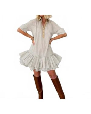 SOFIA The Label Western Mini Dress - Natural