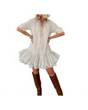 SOFIA The Label Western Mini Dress - Natural