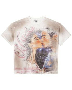 VALE FOREVER Fated Yours Bling T-Shirt - White