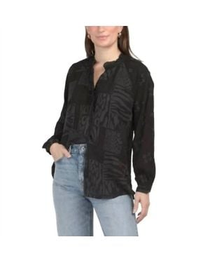 Johnny Was Jaga Molli Blouse - Black