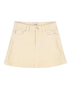 DL1961 Jenny Mini Skirt - Natural