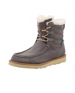 Twisted X Shearl Wedge Boot - Brown