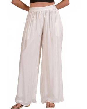 Elan Ophelia Breezy Pants - White