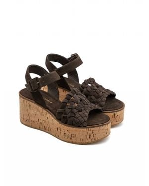 Paloma Barceló Ressy Suede Sandals - Black