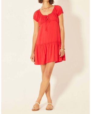 Bila77 Edleen Mini Dress - Red
