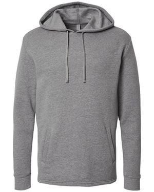 Next Level Malibu Welt Pocket Hoodie - Gray