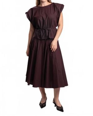Alysi Gonna Skirt - Red