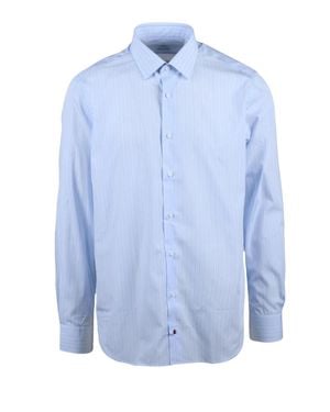 Carrel Sky Cotton Shirt - Blue