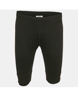 Vetements Printed Jersey Sports Shorts - Green