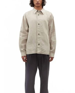 Margaret Howell Minimal Boxy Shirt - Natural