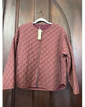 cut-loose Bomber Jacket - Pink
