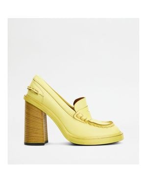 Tod's Heeled Loafers - Yellow