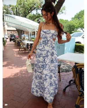 Runaway the Label Alethea Midi Dress - Multicolor