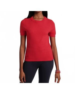 Frances Valentine Jo Knit Tee - Red