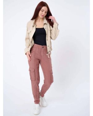 Marrakech Roqua Stretch Cargo Pants - Red