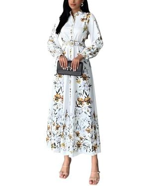 WELLWAY Maxi Dress - White