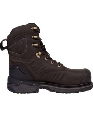 Keen Philadelphia 8" Lace Up Carbon Fiber Toe Work Boots - Black