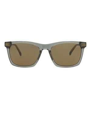 dunhill Square-Frame Recycled Acetate Sunglasses - Gray
