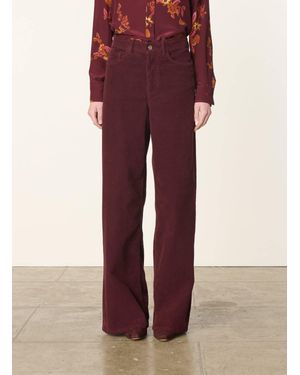 Vanessa Bruno Bilbao Straight Leg Pant - Purple
