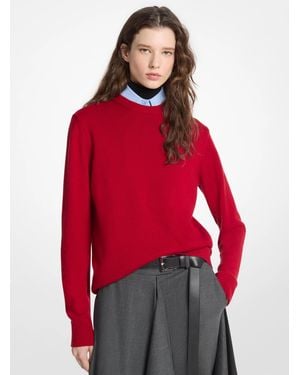 Michael Kors Cashmere Sweater - Red