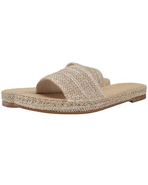FARYL by Farylrobin Monclare Sandals Slip-On Slide Zap740 - Natural