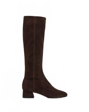 Flattered Suede Eden Boots - Brown