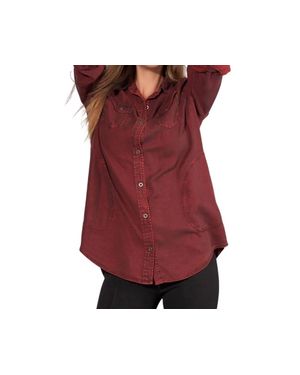Stella Carakasi Classic Tencil Tunic - Red