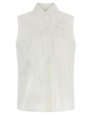P.A.R.O.S.H. P. A.R. O.S. H. Polyamide Blouse - White