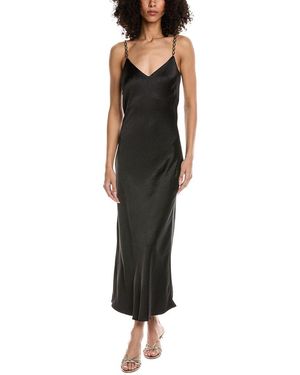 Generation Love Monica Satin Maxi Dress - Black