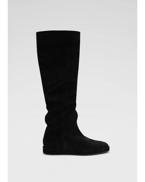 Co. Soft Slouch Boots - Black