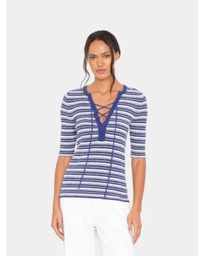Xirena Farrah Crisscross Top - Blue