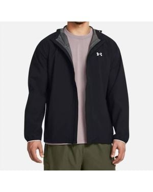Under Armour Stormproof Cloudstrike Rain Jacket - Black