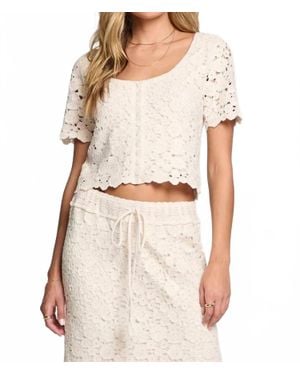 Saltwater Luxe Coralyn Top - White