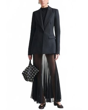 Altuzarra Pinstripe Beatty Jacket - Black