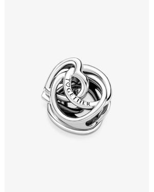 PANDORA Family Always Encircled Heart Charm - White