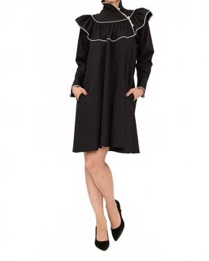 BATSHEVA Racquel Dress - Black