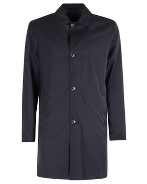 Montecore Reversible Button-Closure Wool Coat - Blue