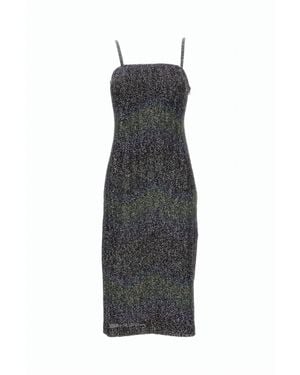 Missoni Sequins Greek Key Mini Dress - Black
