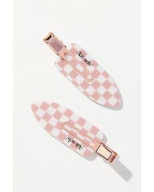 Kitsch Xl Creaseless Clips, Set Of 2 - Pink