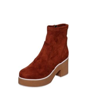 Antelope Idella Ankle Booties - Brown