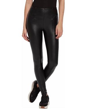 Lyssé Hi Waist Vegan Leggings - Black