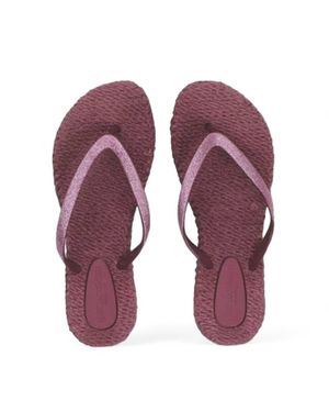Ilse Jacobsen Cheerful Glitter Flip Flops - Purple