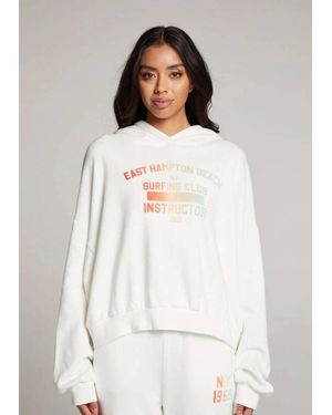 Chaser Brand Hamptons Surf Club Hoodie - White