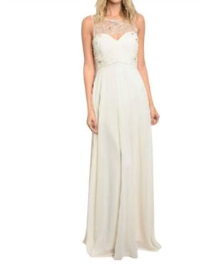 Maniju Maxi Dress - White