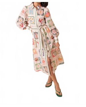 Emily Lovelock Blythe Dress - Pink