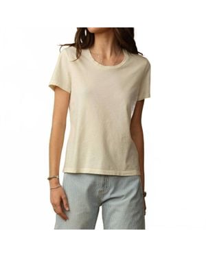 Road to Nowhere Teresa Tee - Natural