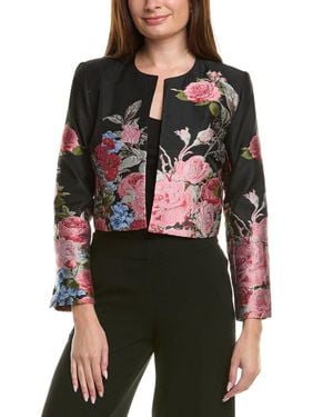 Ted Baker Floral Jacquard Jacket - Black