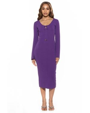 Alexia Admor Akari Dress - Purple